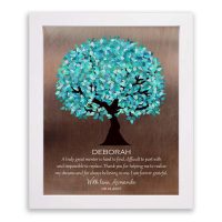 personalized Thank You print in white frame 1392_b